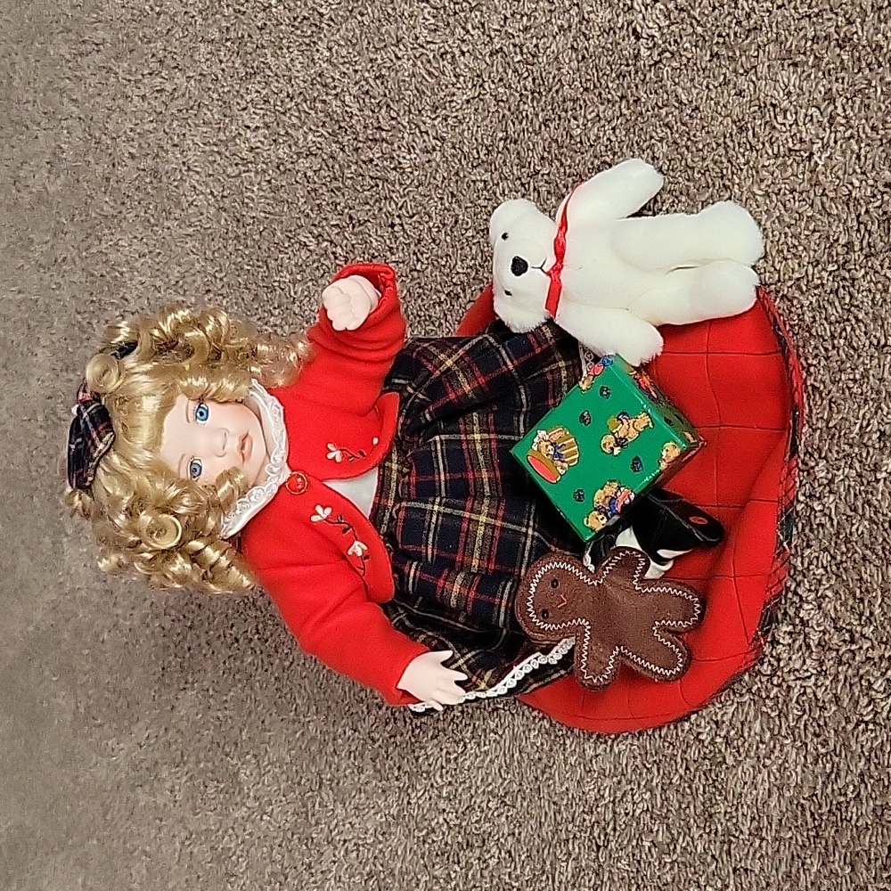 Vintage Porcelain Doll